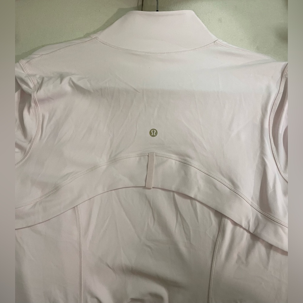 Lululemon NWT Define Jacket Full Zipper, zipper pocket Blissful Pink Gold 12 - Picture 10 of 15